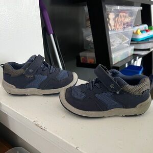 Stride Rite Kids Navy Blue Sneakers